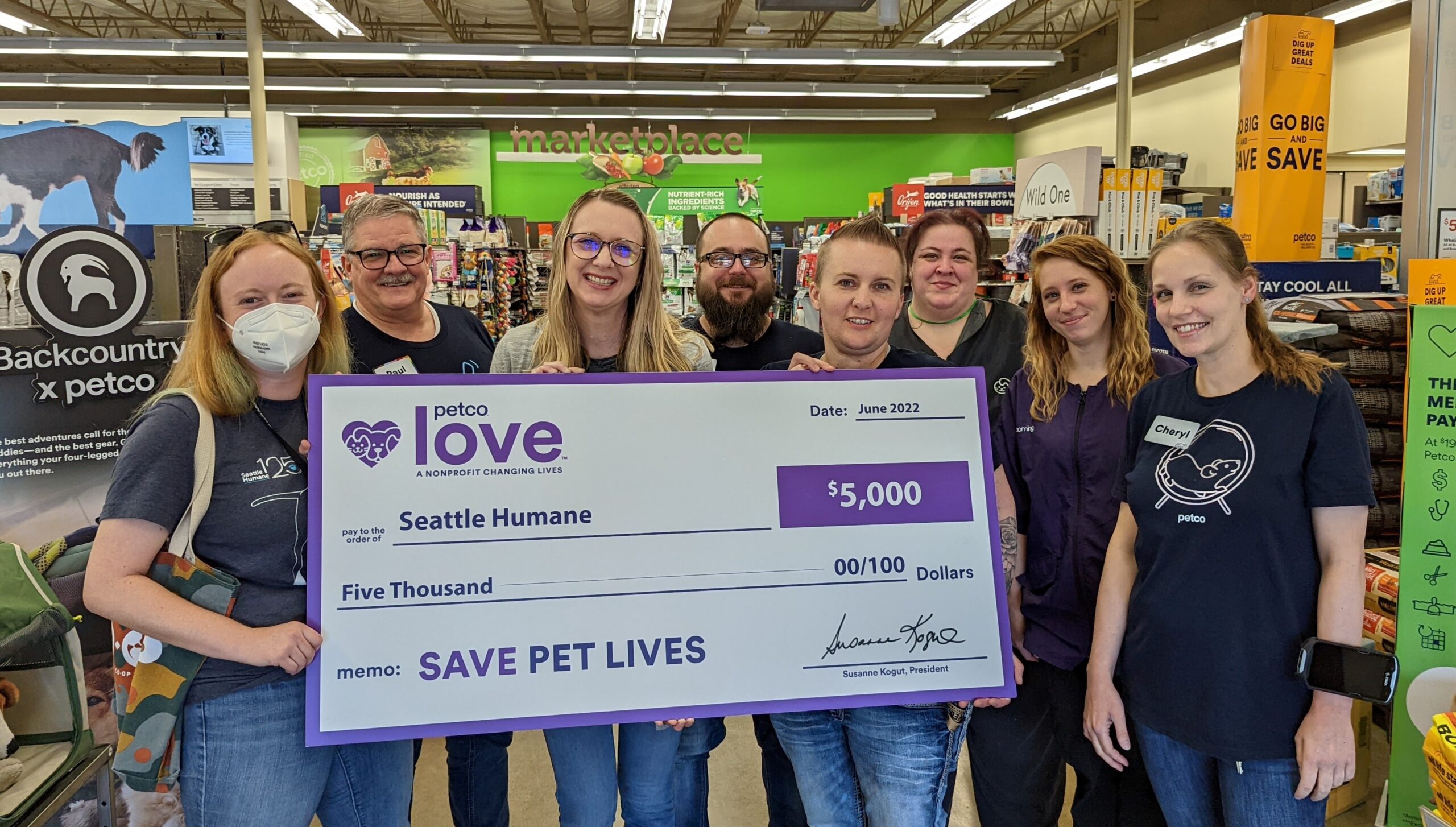 National Nonprofit Petco Love Invests in Seattle Humane To Save and